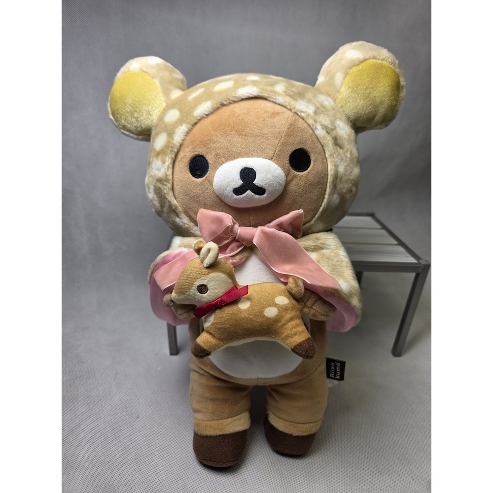 Rilakkuma Fawn Kawaii Deer Design Plush San-X Japan